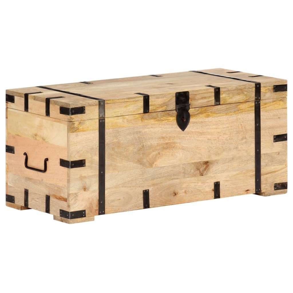 vidaXL Aufbewahrungsbox Truhe 90x40x40 cm Mango Massivholz