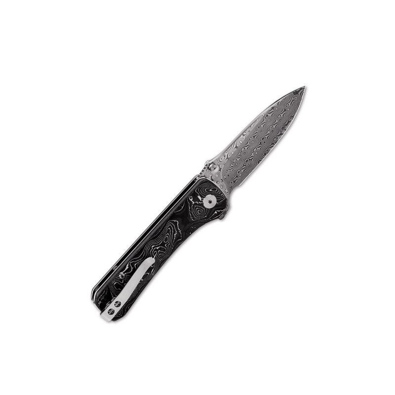 QSP Hawk Damascus QS131-Q Aluminium Foil Carbon Fiber