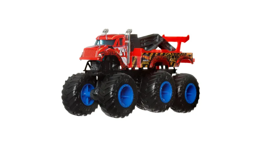HOT WHEELS MONSTER TRUCKS Big Rigs Sortiment, 1 Stück, sortiert