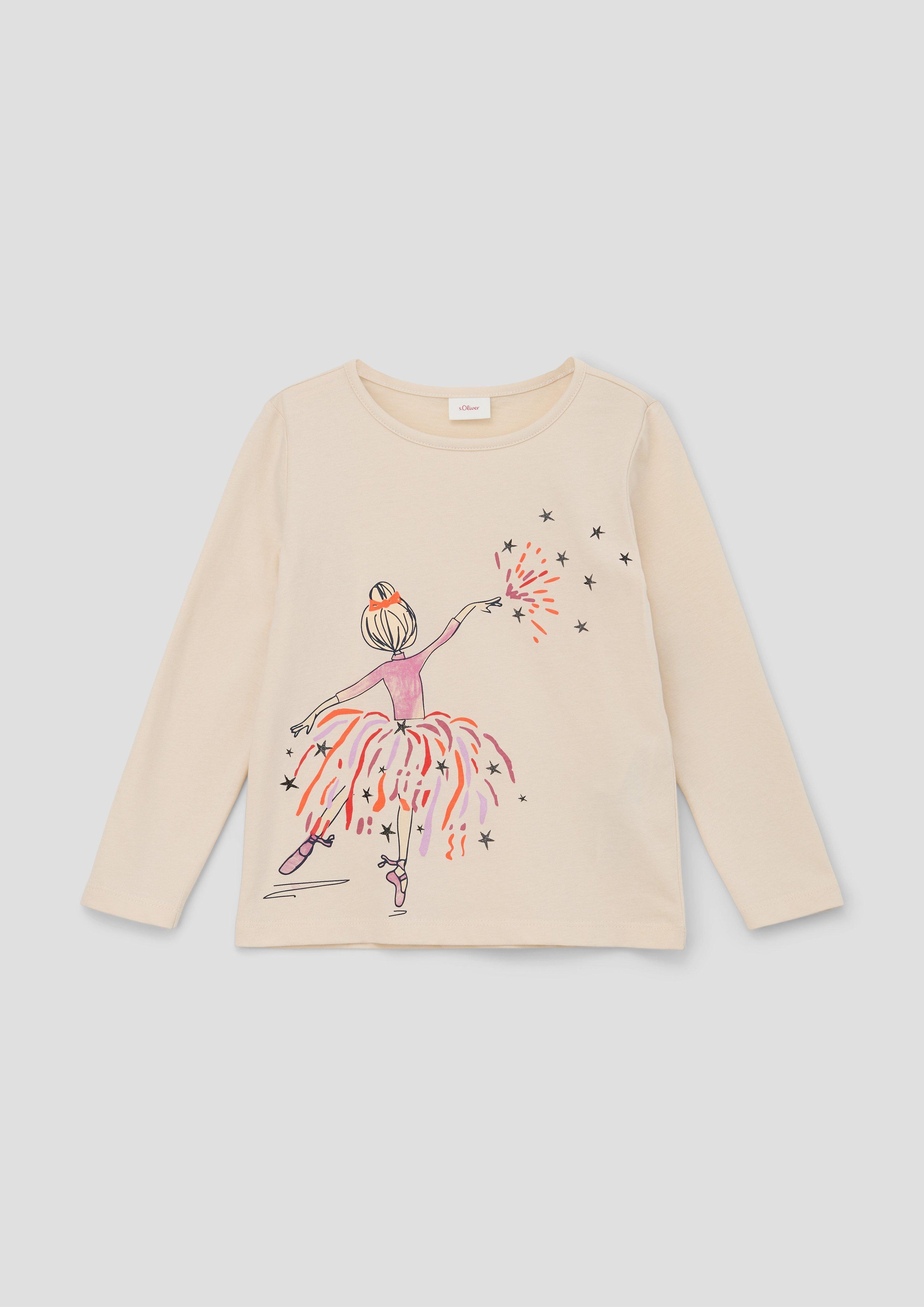 Longsleeve mit Effektprint  2137350-0805