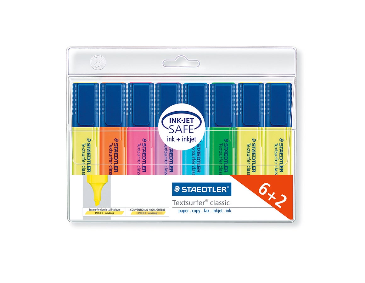 STAEDTLER Textmarker Textsurfer Classic 6+2