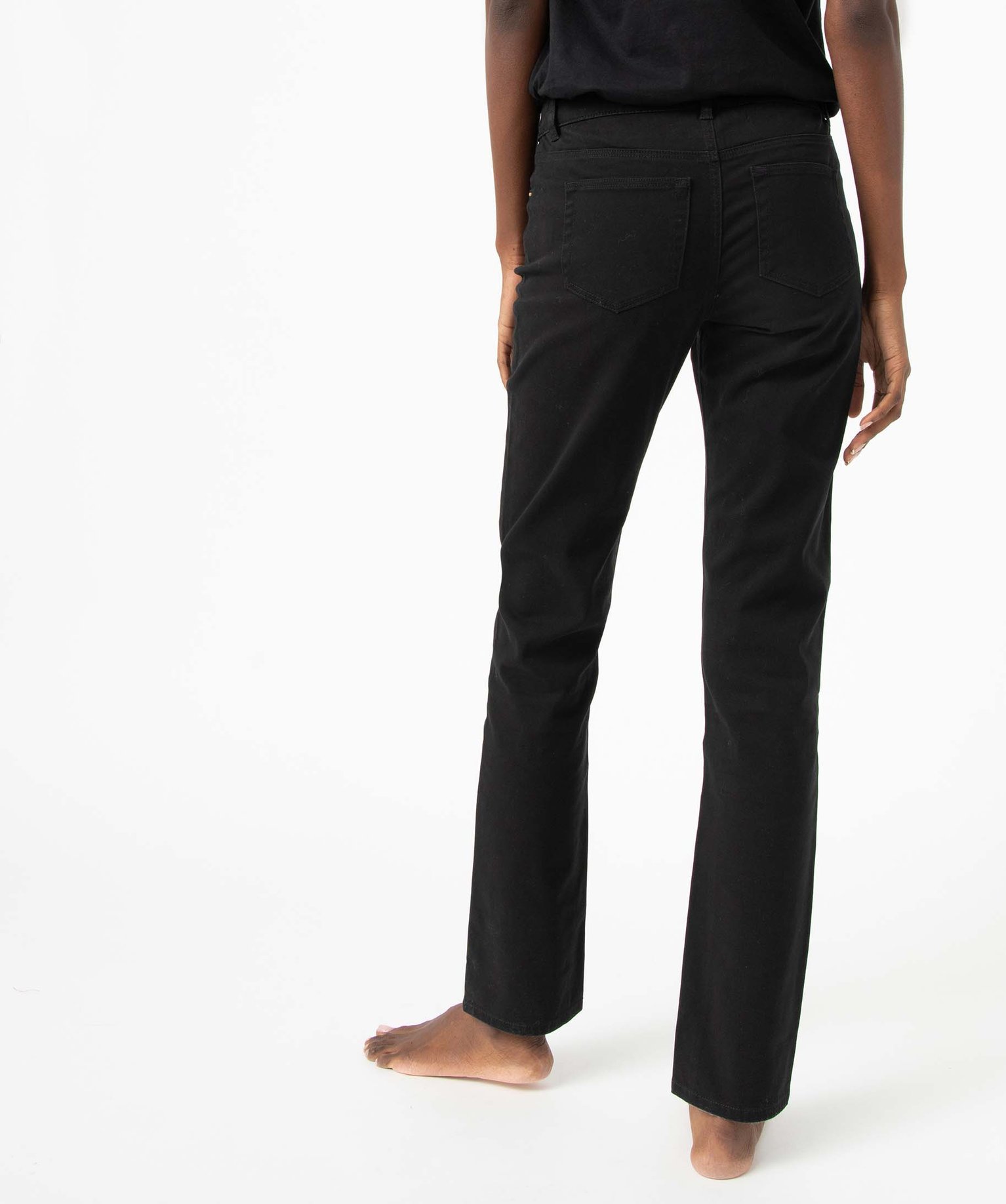 Jean femme coupe Regular L30 noir | GEMO