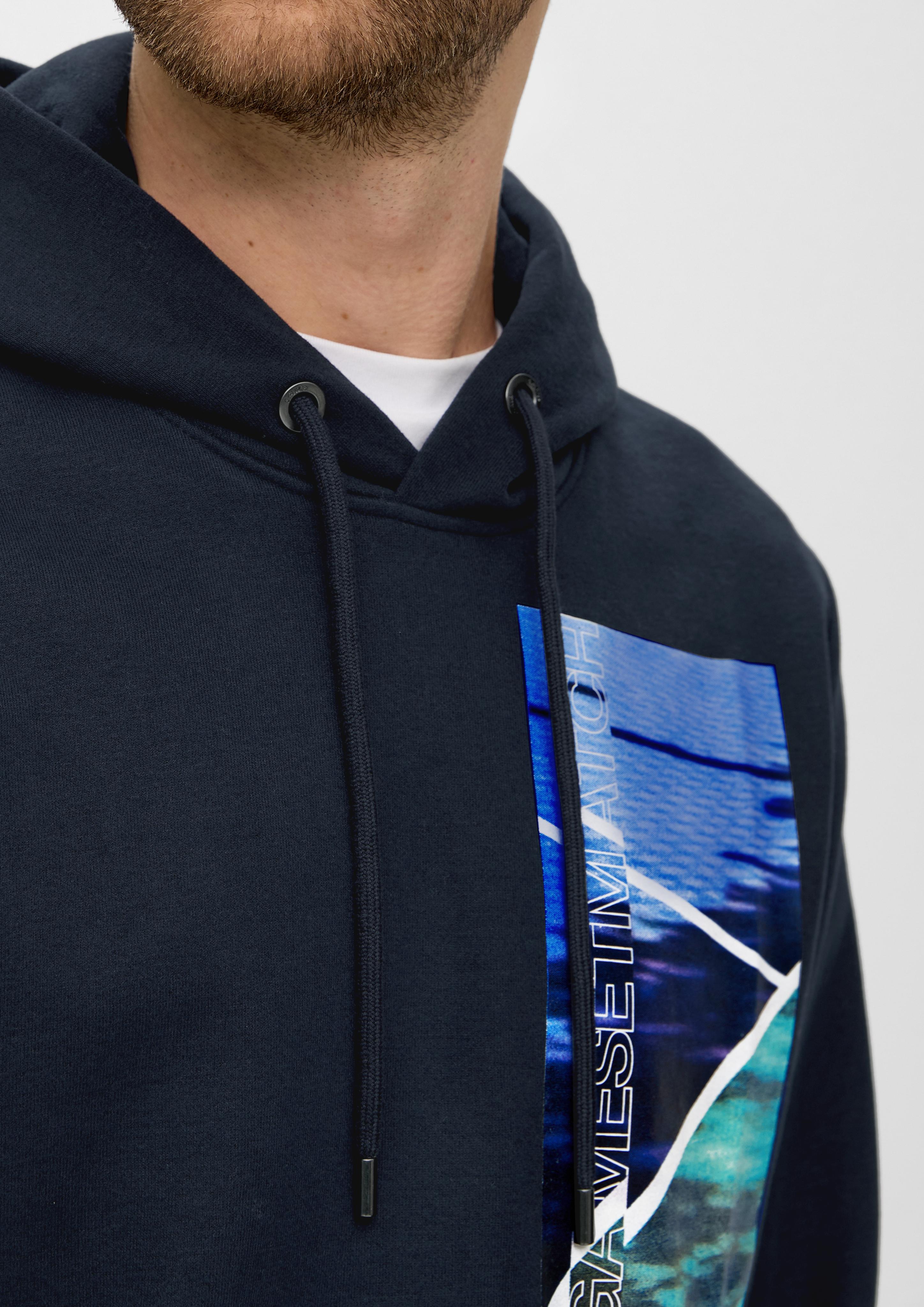 Kapuzensweater mit Labelprint  2141488-59D3