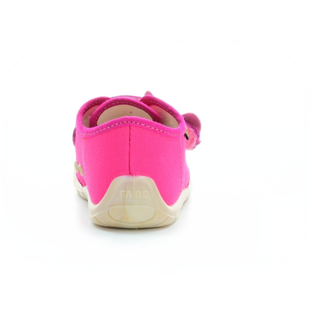 Fare 5011453 mit Schleifchen Mid Cut Canvas Barfußschuhe (bare)