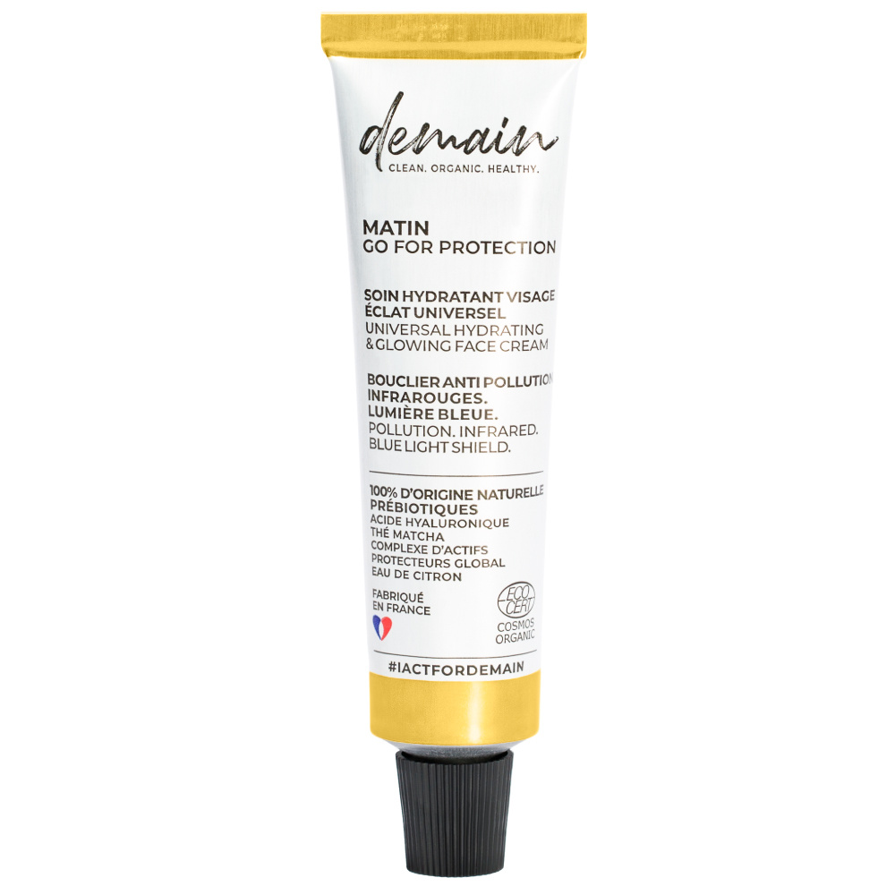 demain Go For Protection Soin Hydratant Visage Anti-Oxydant Éclat Universel