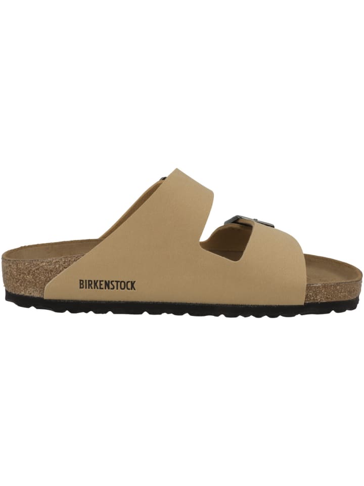 Birkenstock Sandale Arizona Birko-Flor Nubuk normal in hellbraun günstig kaufen