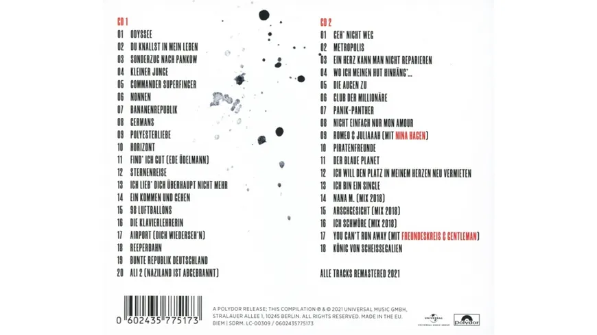 Udo Lindenberg-75 Jahre Panik (2CD)