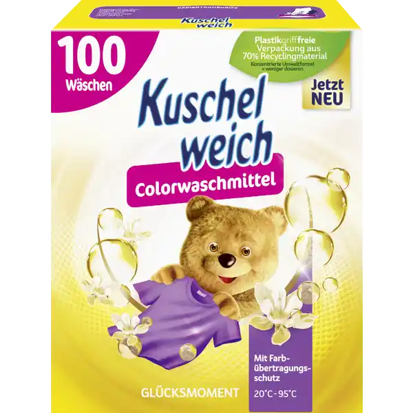 Colorwaschmittel Pulver Glücksmoment
