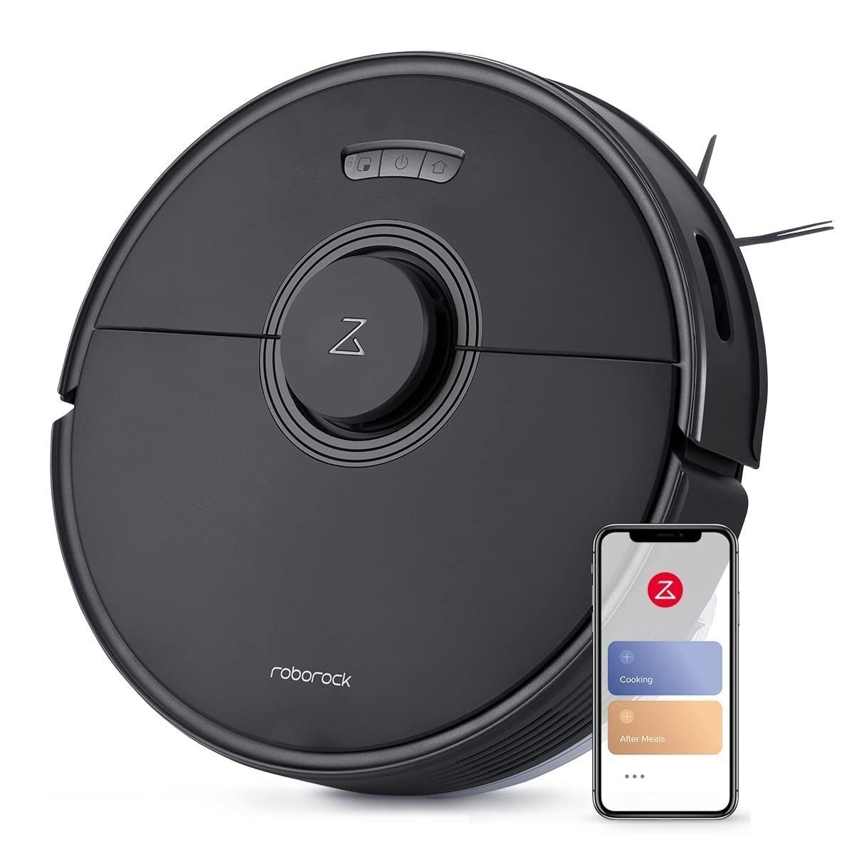 Roborock Saugroboter Q7 Max, 58,00 W, 4200Pa, 4 Karten Speichern, Teppichboden reinigen, Roboter Staubsauger, 3D-Map, Kindersicherung, App-Steuerung (VS Roborock S7, S5 Max)