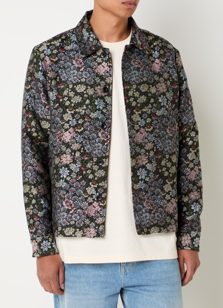 Cămașă superioară din jacquard Les Deux Jaiden