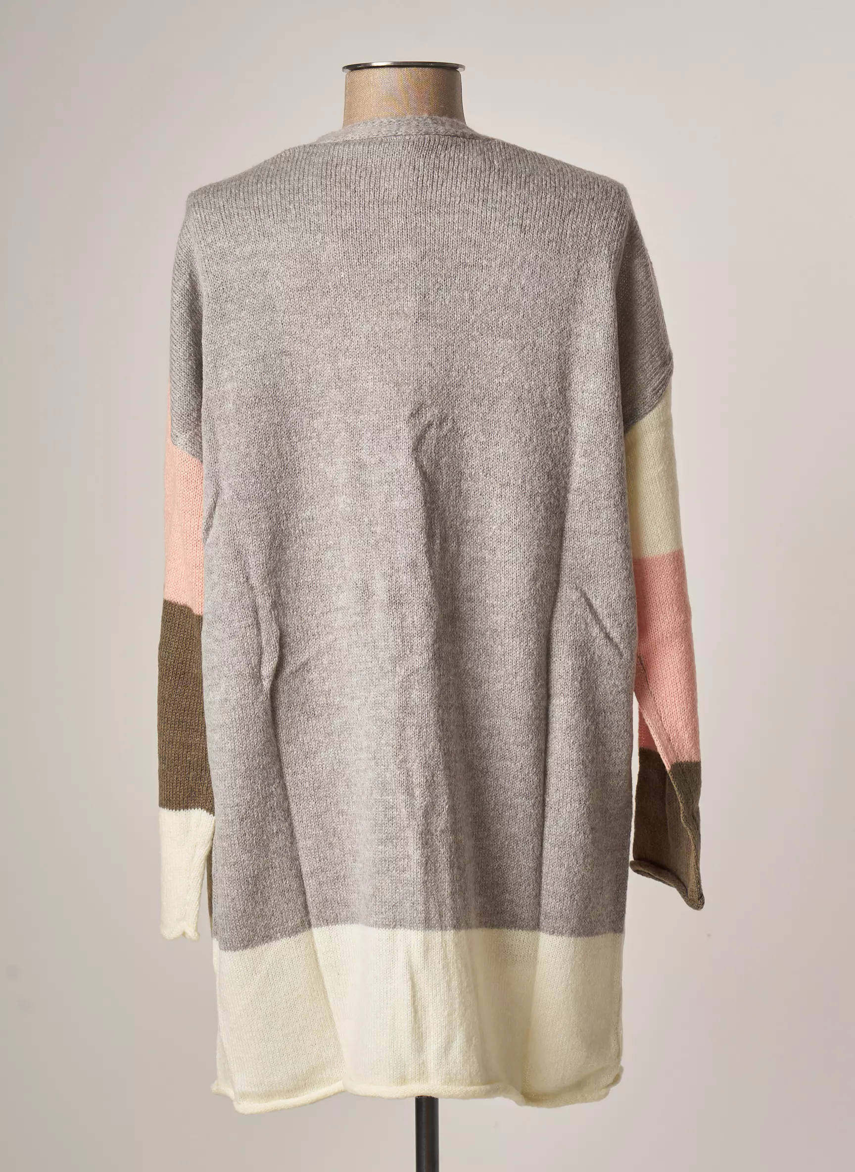 Imitz Cardigans Femme couleur gris
