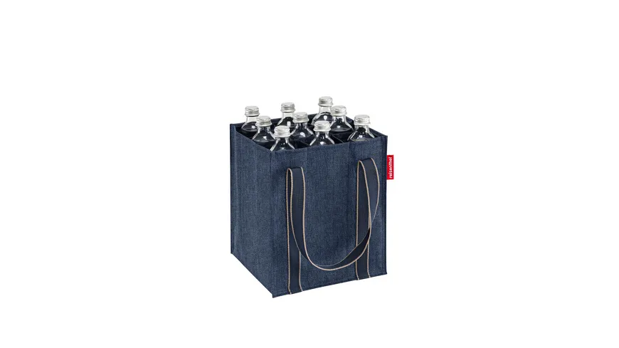 reisenthel Bottlebag Herringbone dark blue
