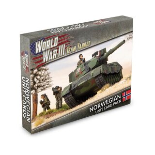 World War III: Norwegian Unit Cards (27) (EN)