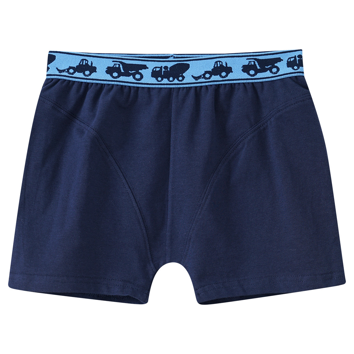 3 Jungen Boxer mit buntem Webbund