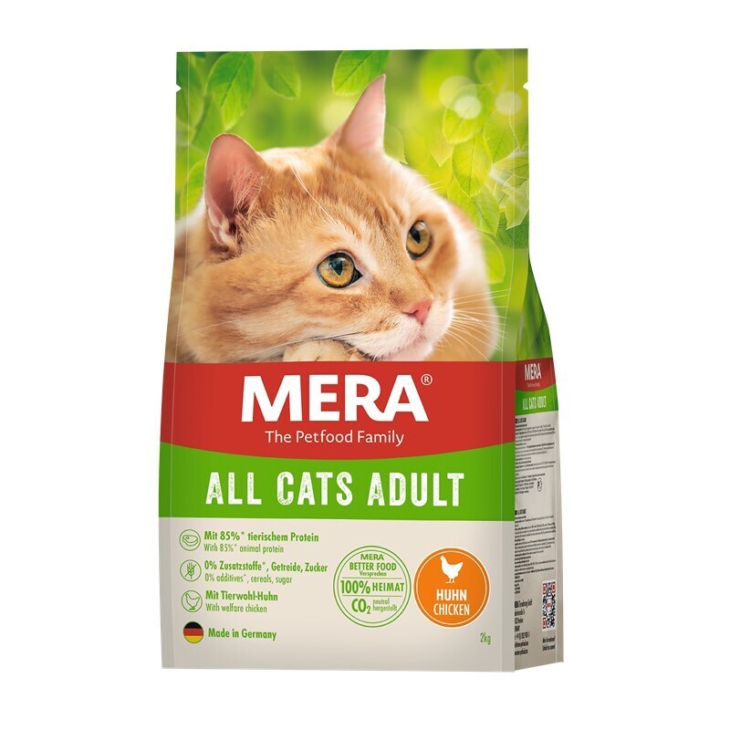 MERA Trockenfutter MERA For all Cats Adult Huhn 2 kg