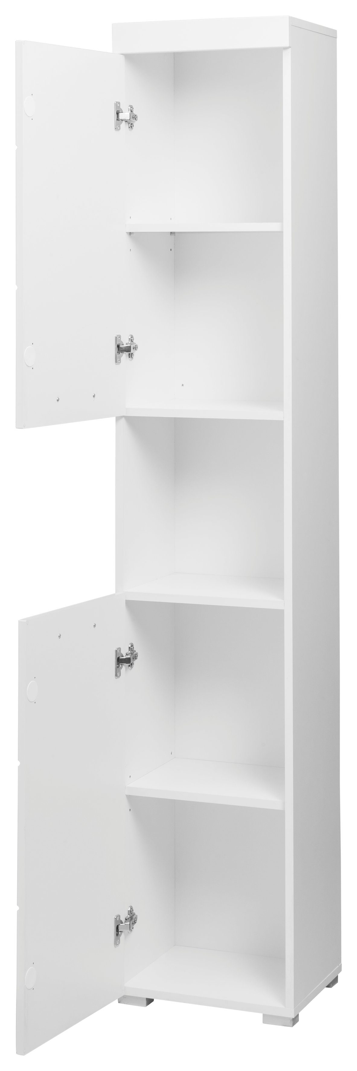 INOSIGN Hochschrank Avena Höhe 190 cm, Badezimmerschrank mit 2 Türen und 1 offenen Fach
