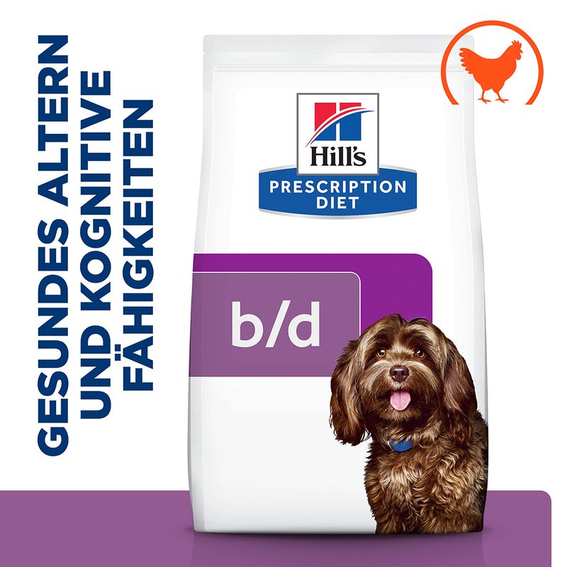 Hill's Prescription Diet b/d Ageing Care Hundefutter mit Huhn