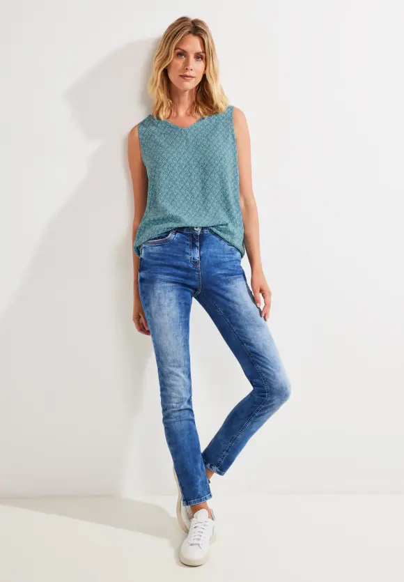 CECIL Minimal Print Bluse