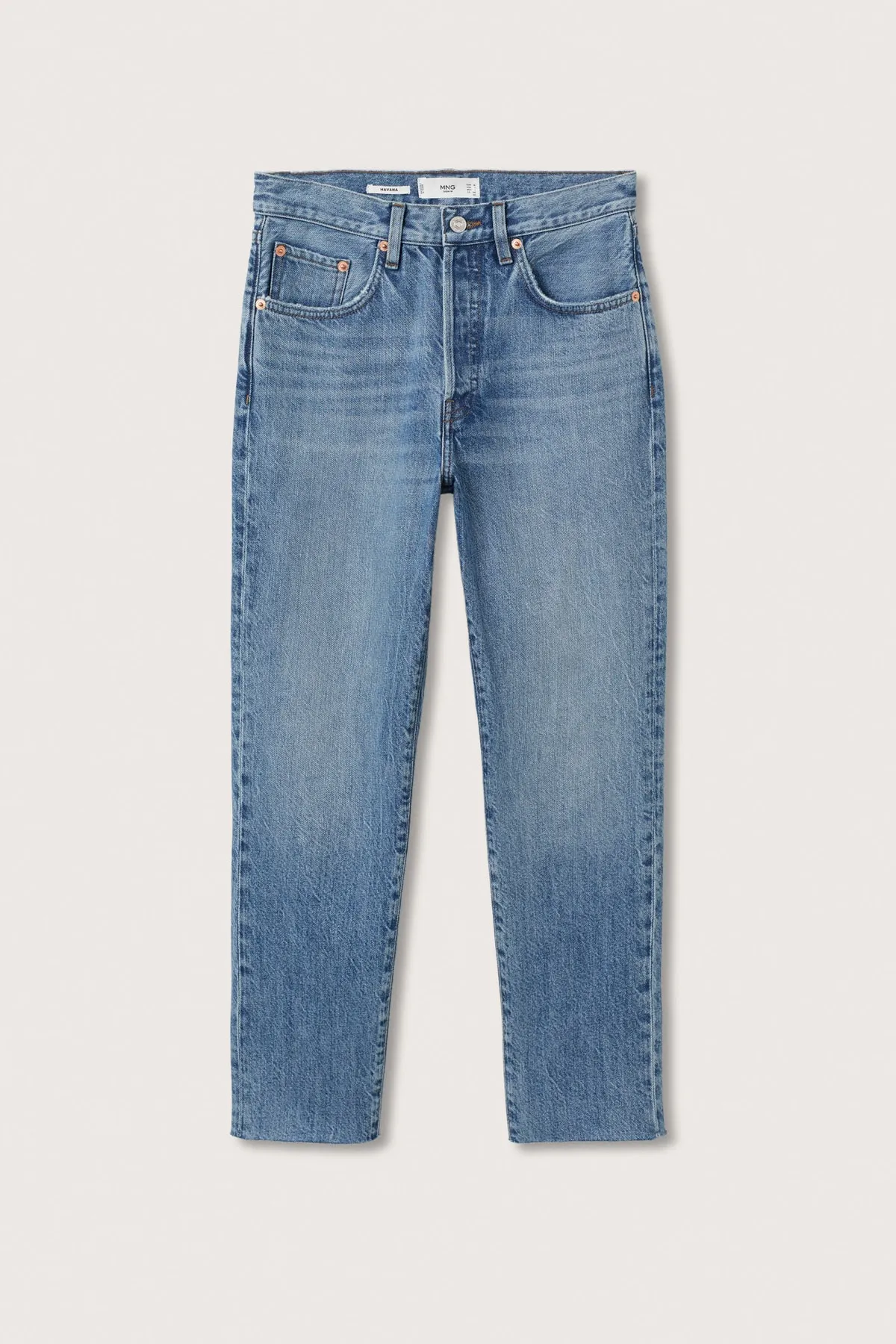 MANGO  Blaue Damenjeans 27030767