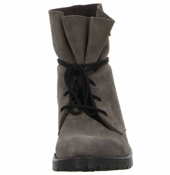 RICOSTA Stiefel Mädchen grau meteor Velour