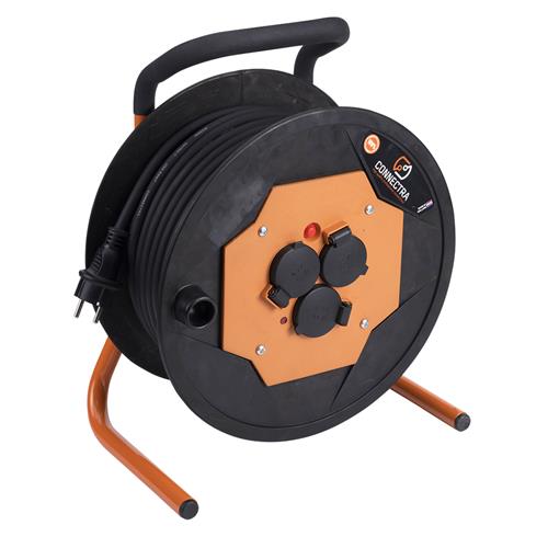Connectra 47.576.10 Kabelhaspel KSR-Pro - 25m - H07RN-F - 3 G 2,5 mm²