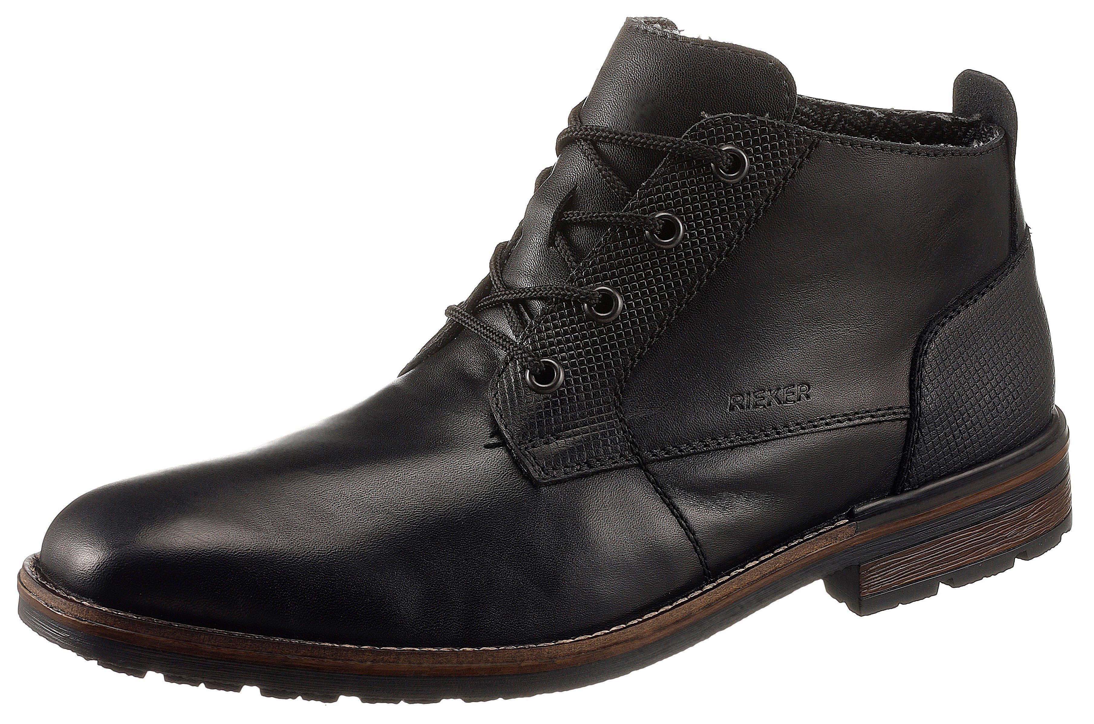 Rieker Schnürstiefelette im Business-Look