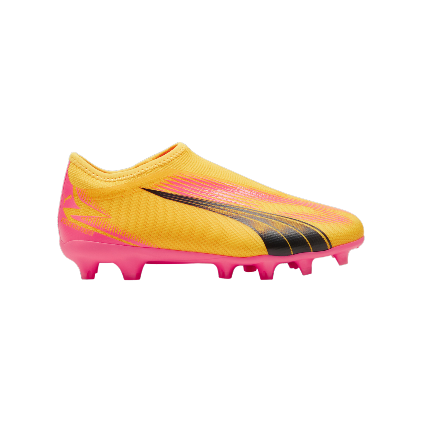 PUMA ULTRA Match LL FG/AG Jr Kids Orange Schwarz F03