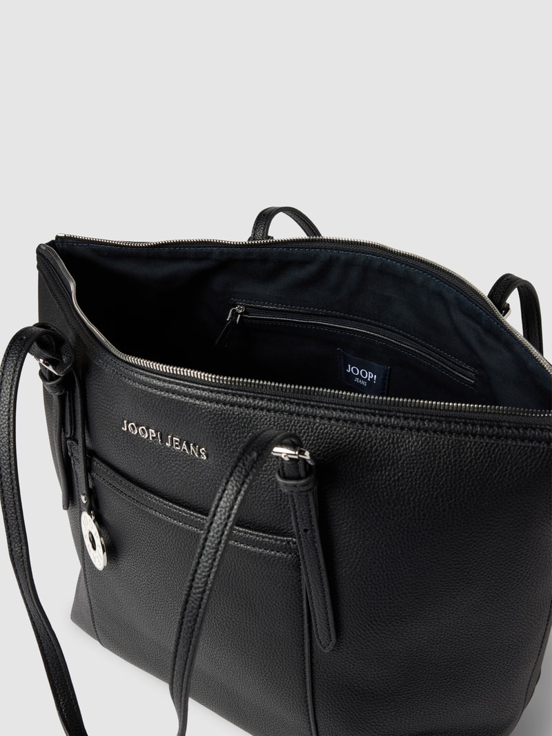 Handtasche mit Statement-Schließe Modell 'GIORA' in royalblau
