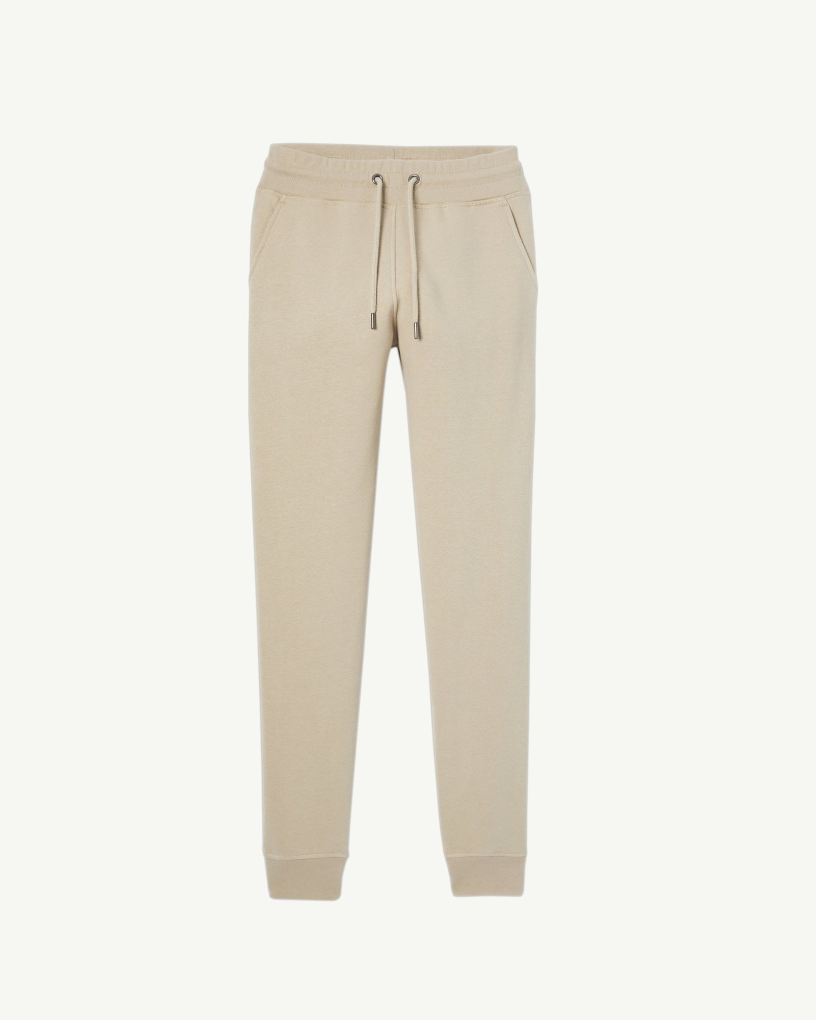 Pantalon de sport femme en coton biologique Beige Valparaiso