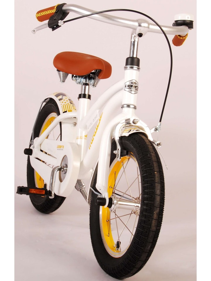 Volare Kinderfahrrad Miracle Cruiser für Mädchen 14 Zoll Kinderrad in Weiß 4 Jahre günstig kaufen onesize