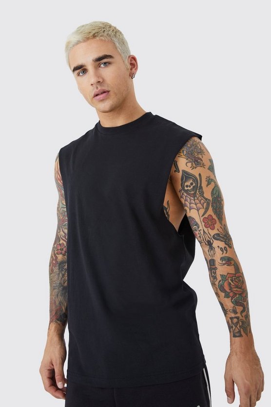 Basic Tanktop mit weiten Armlöchern