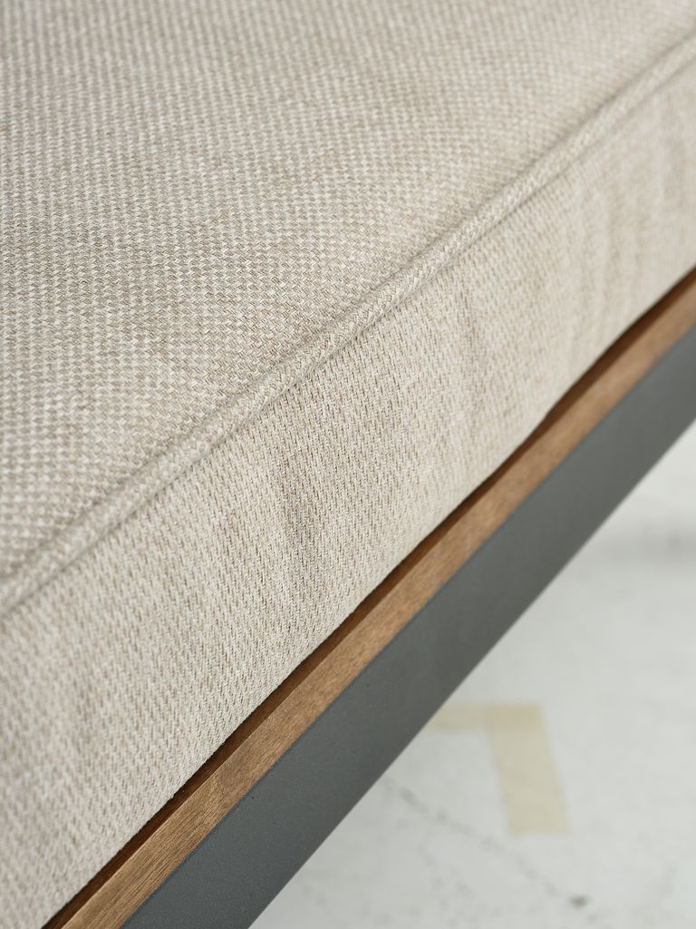 HOU lounge module HOU 2-seater sofa made of hardwood