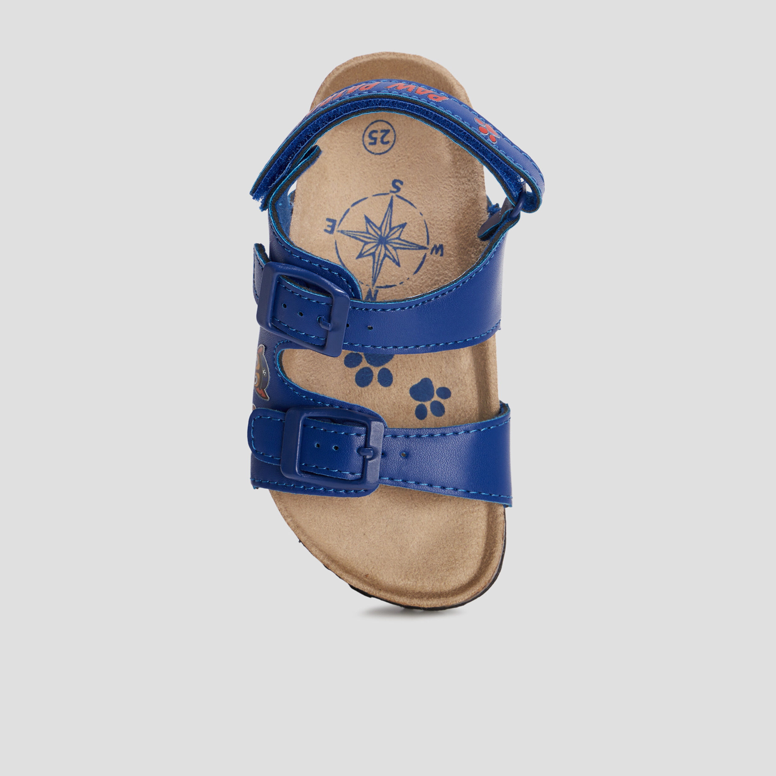 Sandales à scratchs Paw Patrol bleu marine garçon | La Halle