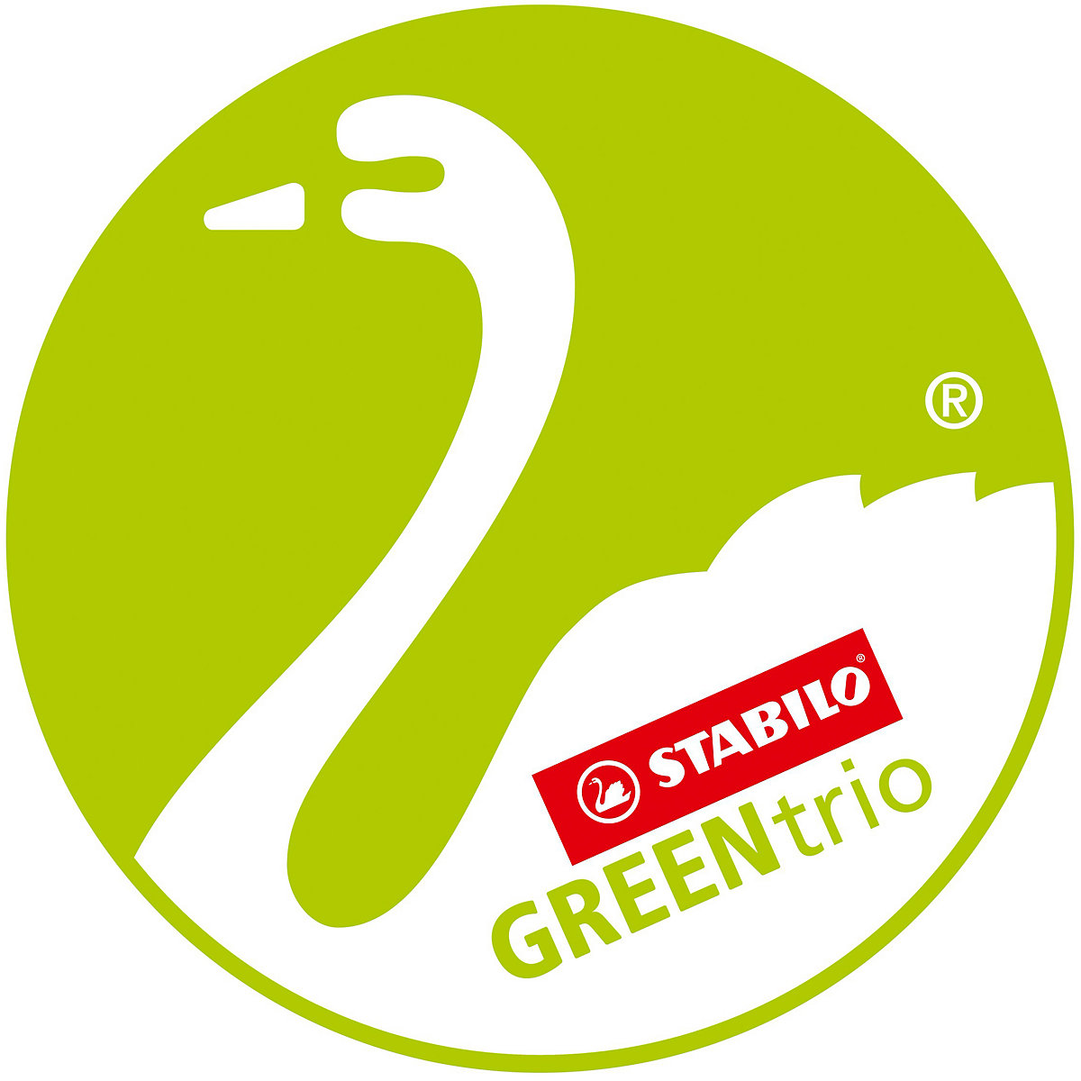 Dreikant-Buntstifte GREENtrio, 12 Farben