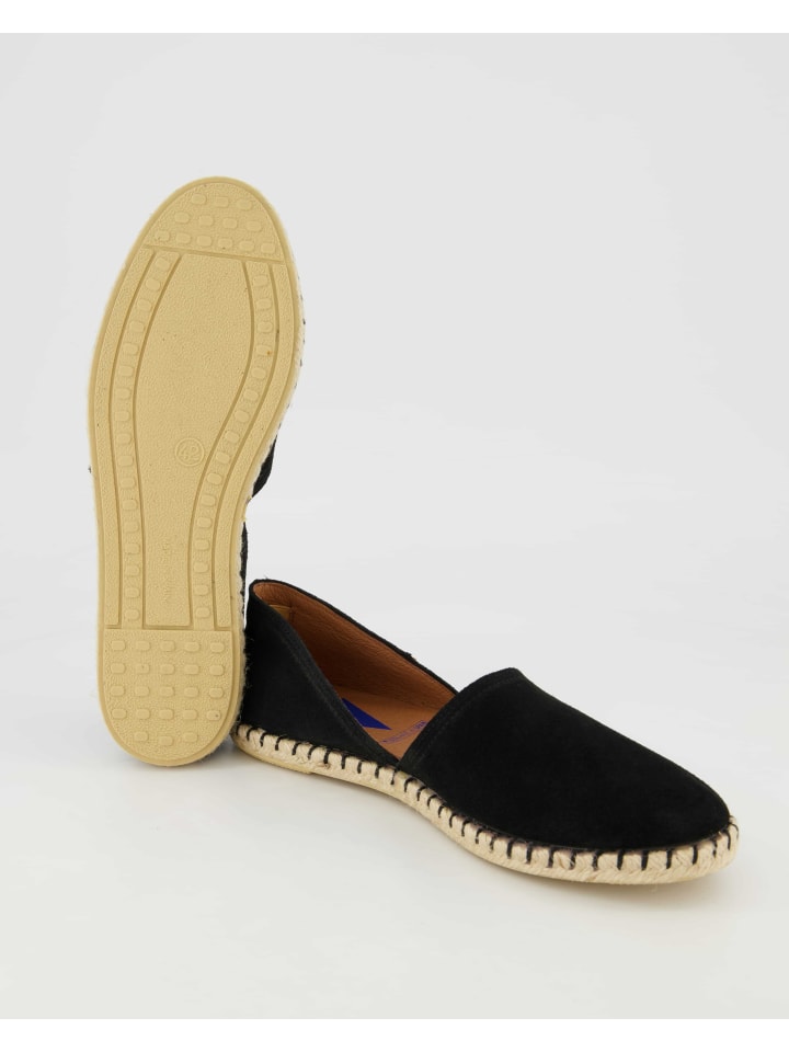 Verbenas Espadrilles in Schwarz günstig kaufen