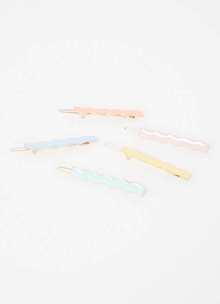 MeriMeri Wavy hair clip in set of 12