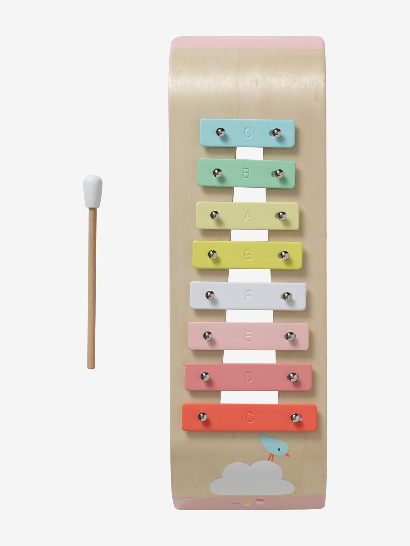 Xylophone en bois FSC® multicolore