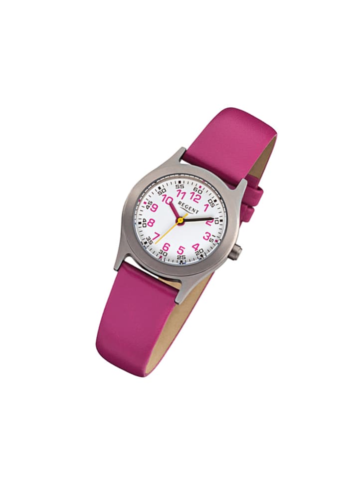 Regent Armbanduhr Regent Kinderuhren pink klein (ca. 26mm) günstig kaufen onesize
