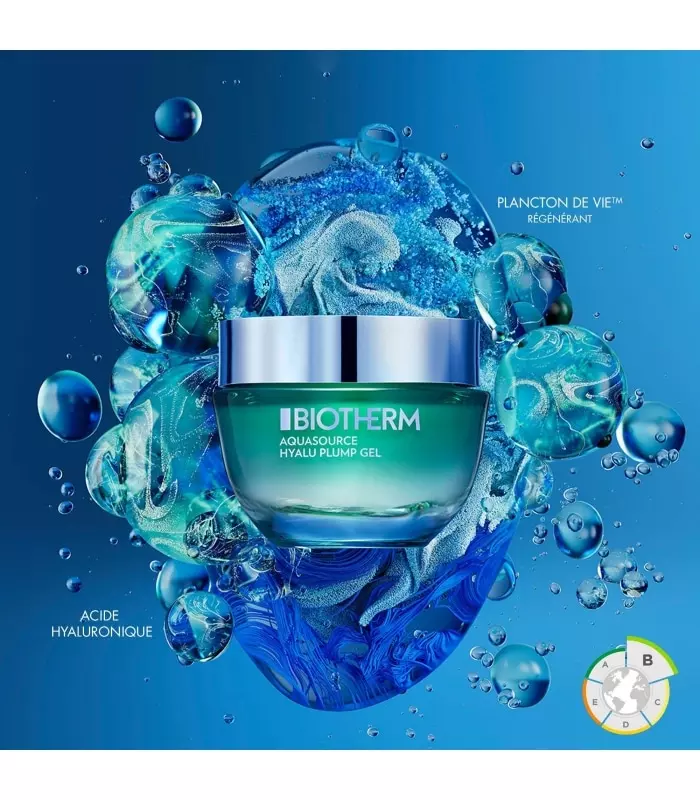 AQUASOURCE HYALU PLUMP GEL Gel hydratant 48H à l'acide hyaluronique