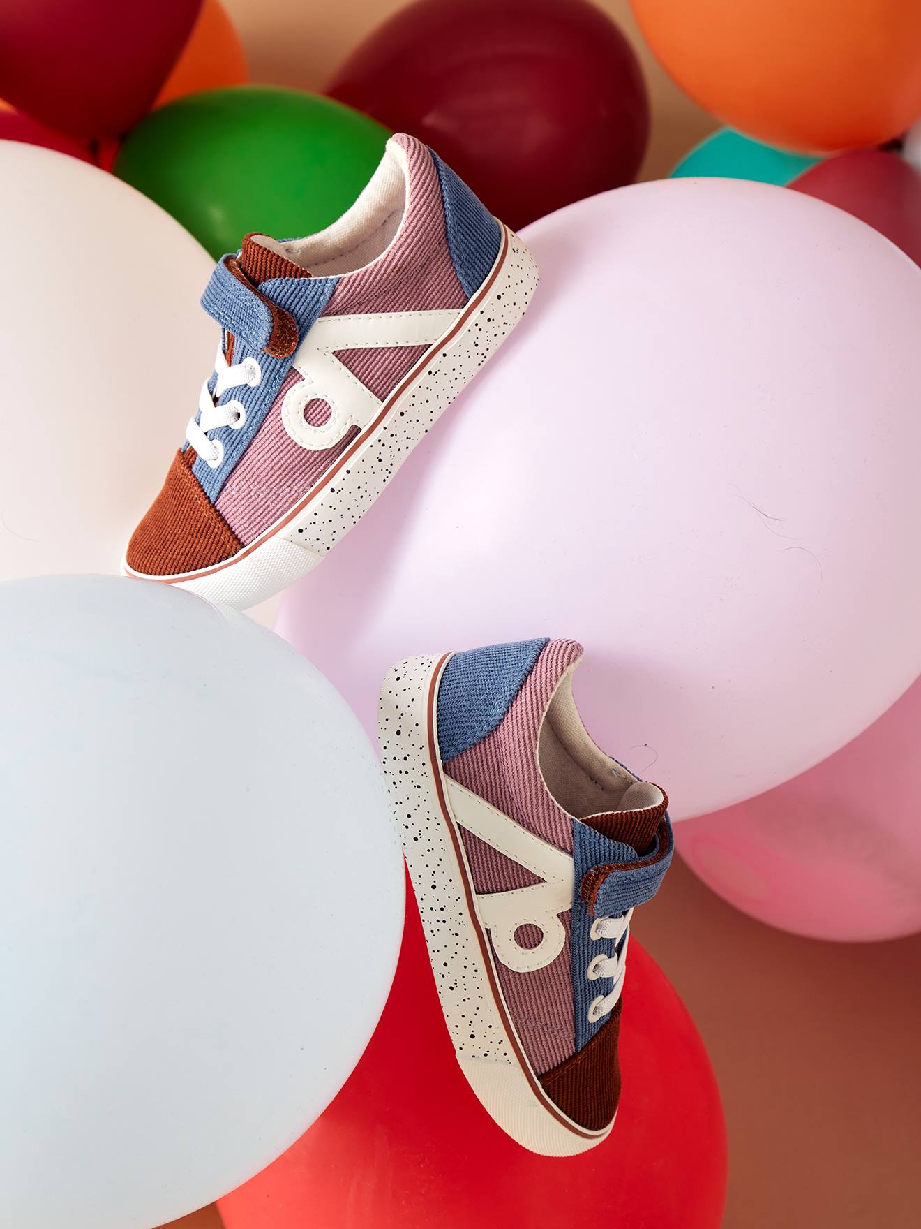 Vertbaudet Mädchen Sneakers, Anziehtrick - lila