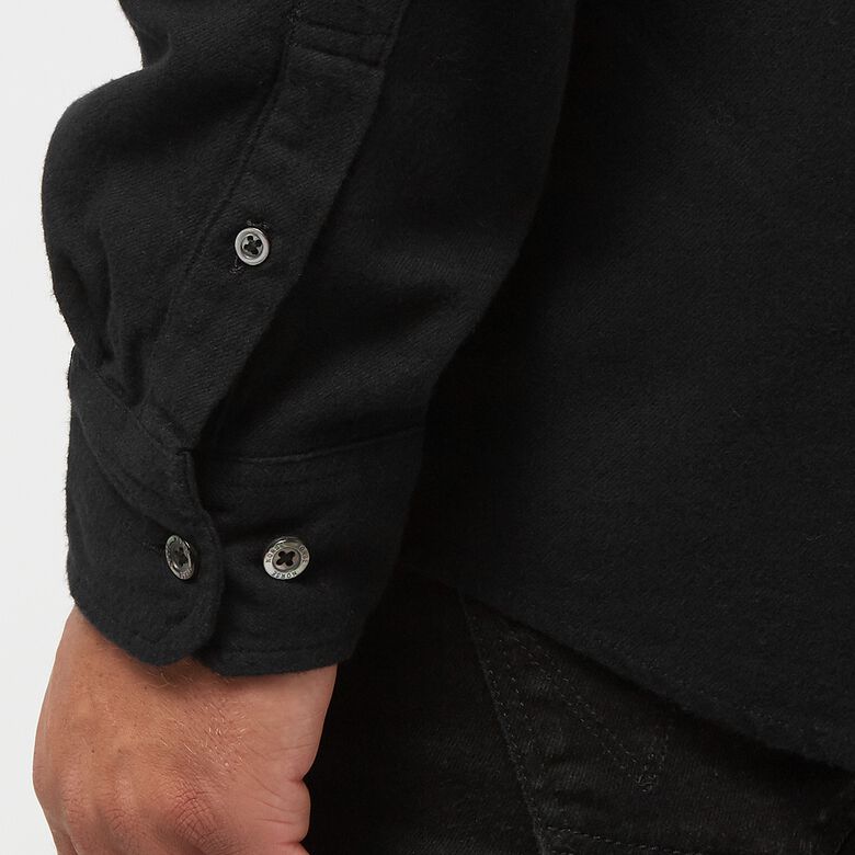 Norse Projects Anton Organic Flannel Shirt black