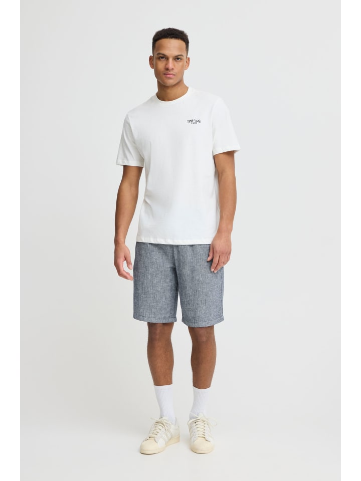 BLEND Leinenhose in Blau günstig kaufen