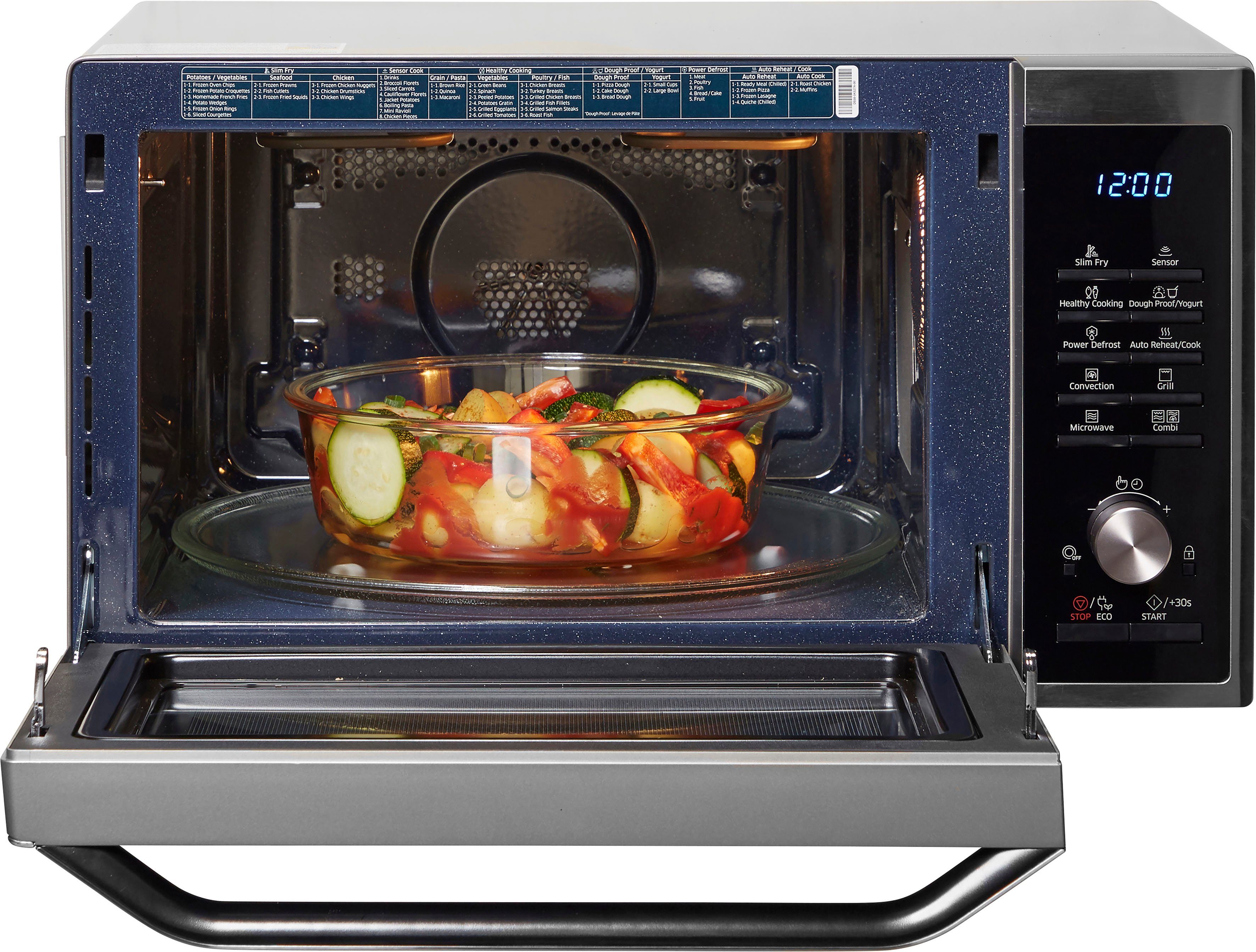 Samsung Mikrowelle MW7000 MC32J7055CT/EG, Grill und Heißluft, 32 l