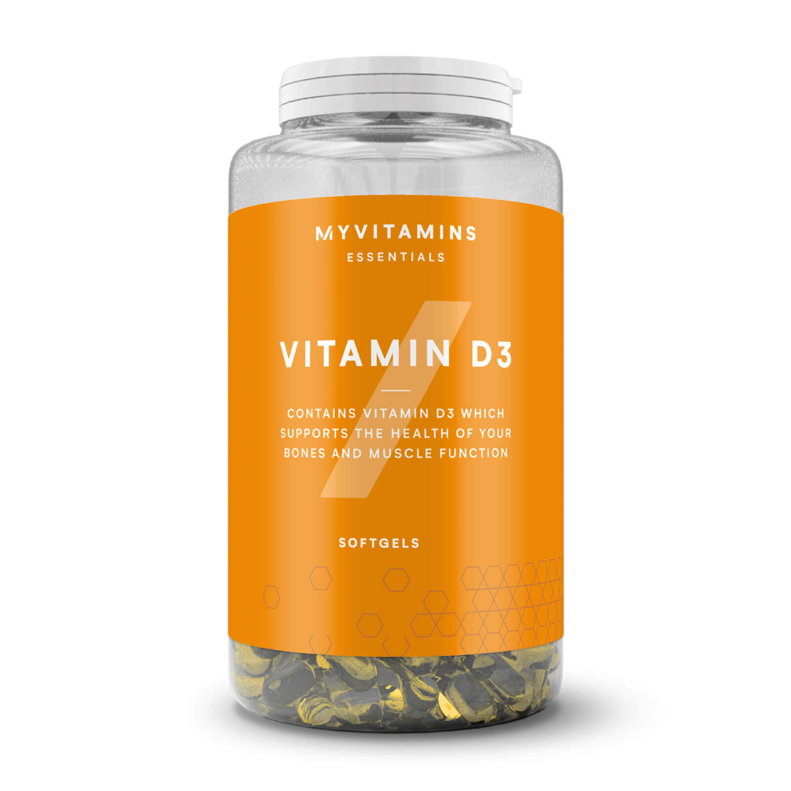Myvitamins Vitamin D3, Unflavoured, Pot, 360's