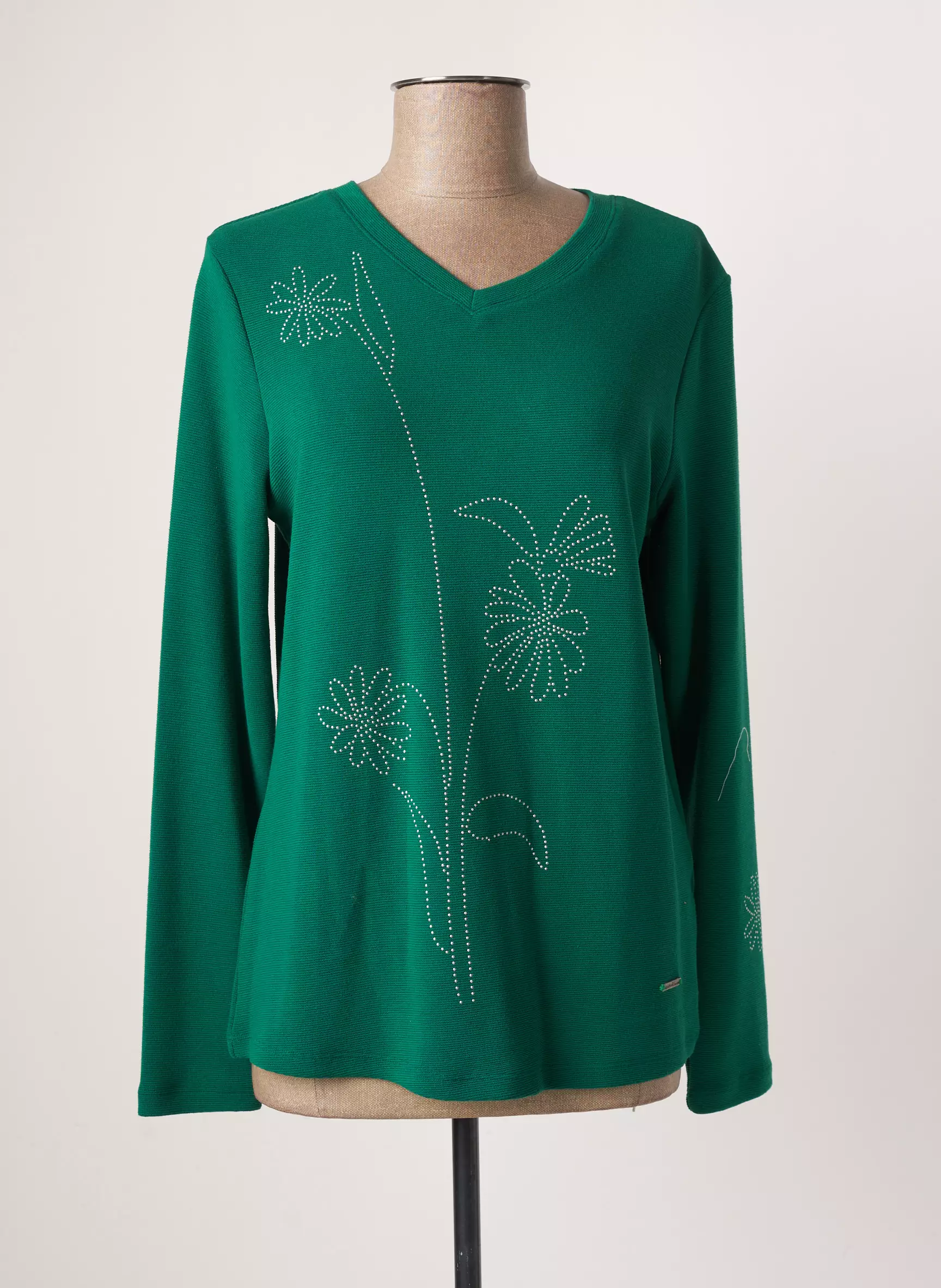 Agathe   Louise Tops Femme couleur vert