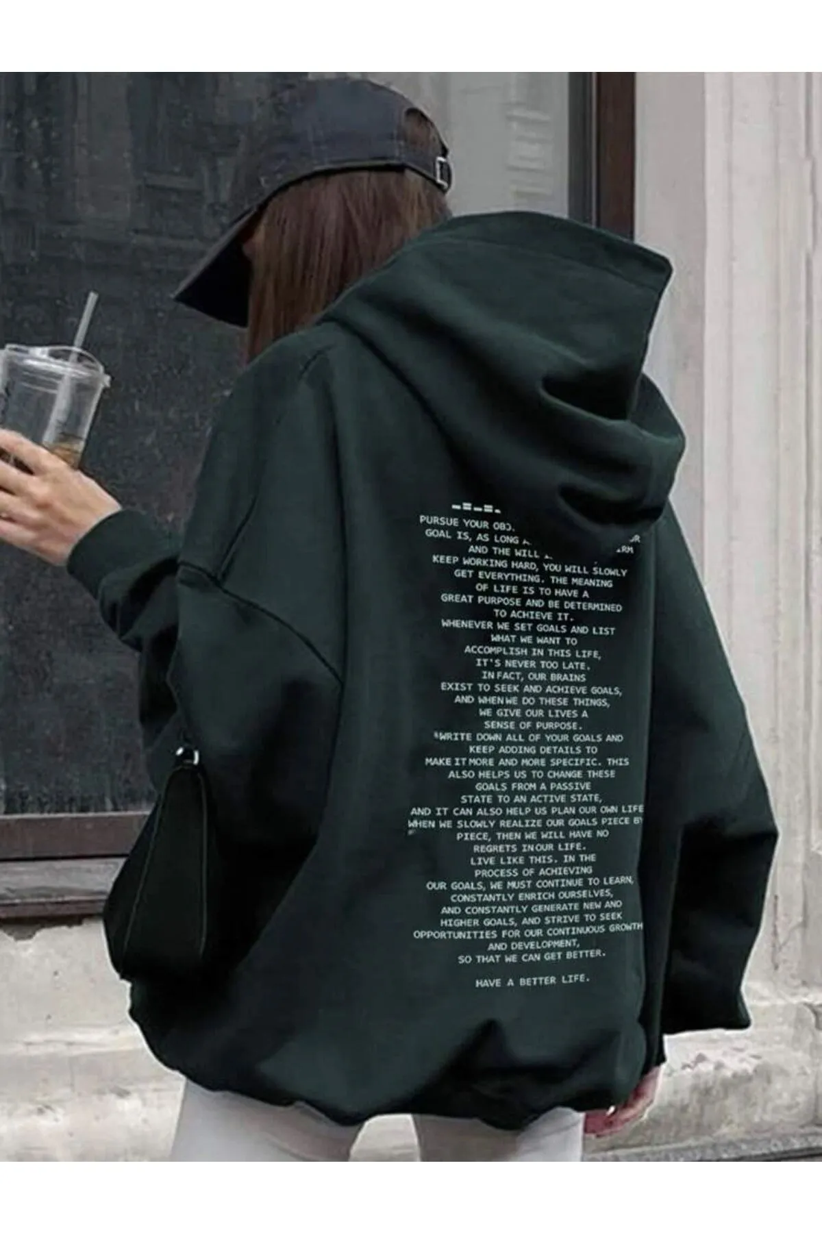 MOONBULL  Sweatshirt - Grün - Regular Fit