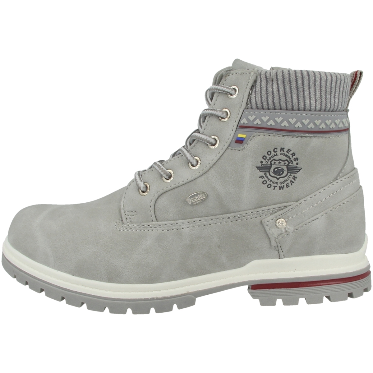 Dockers by Gerli 45BI701 Schnürboots grau