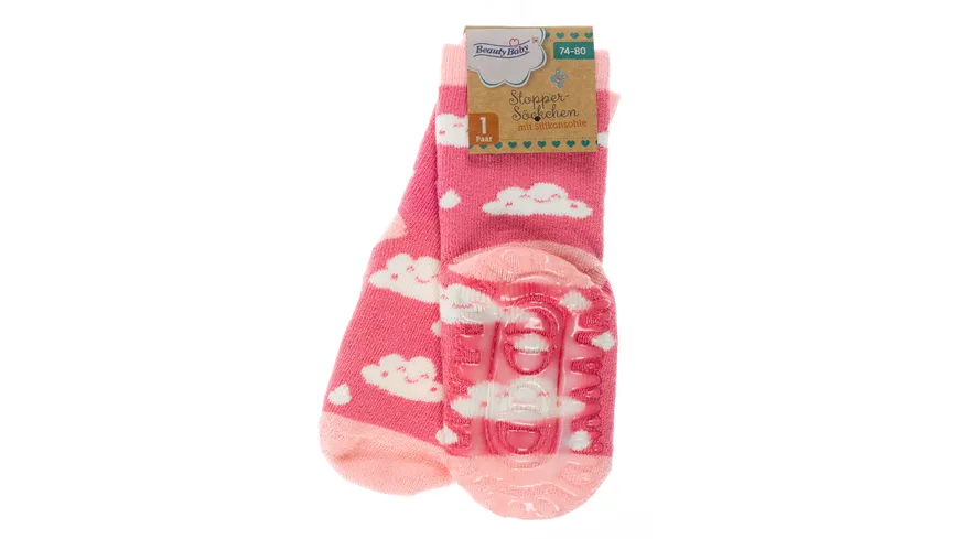 Beauty Baby Stopper Söckchen Girl 74-80 pink