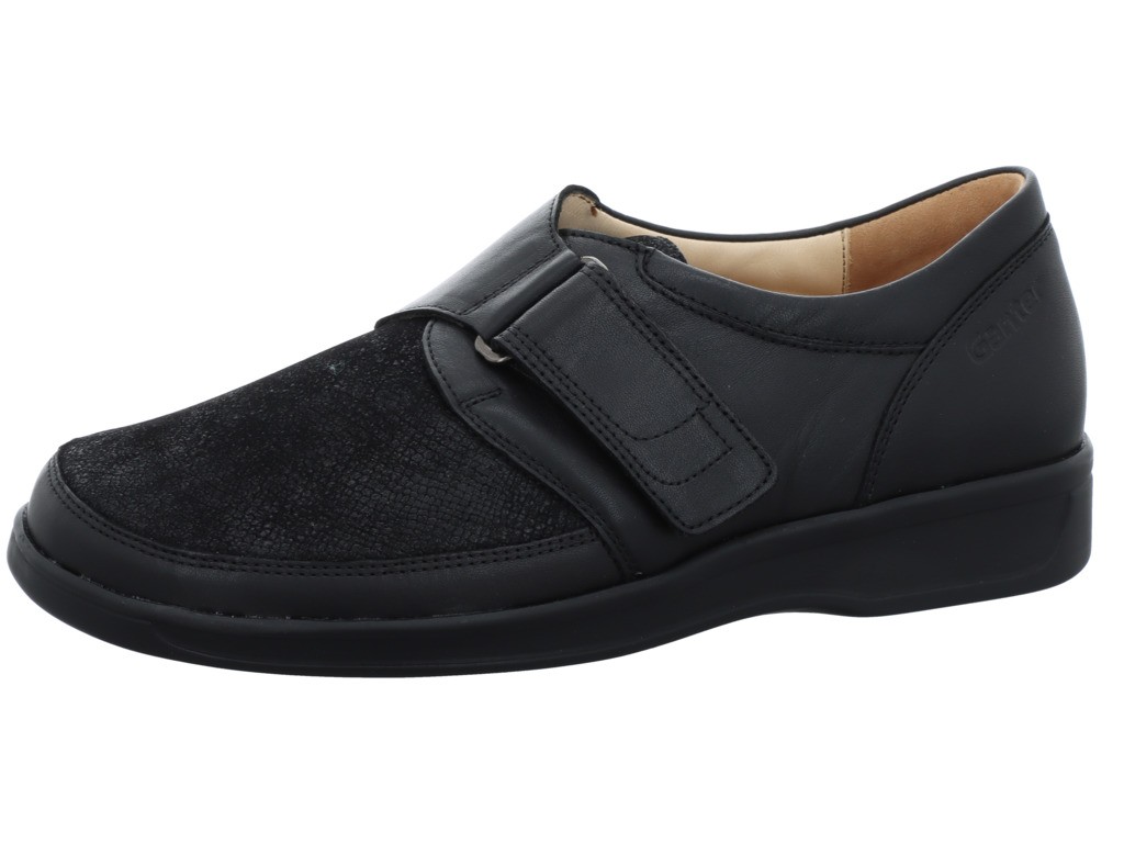 GANTER Sportliche Slipper schwarz KARIN