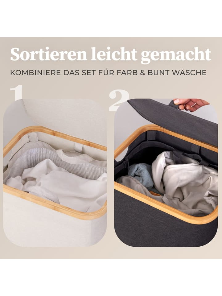 Lumaland HENNEZ Aufbewahrungskorb 